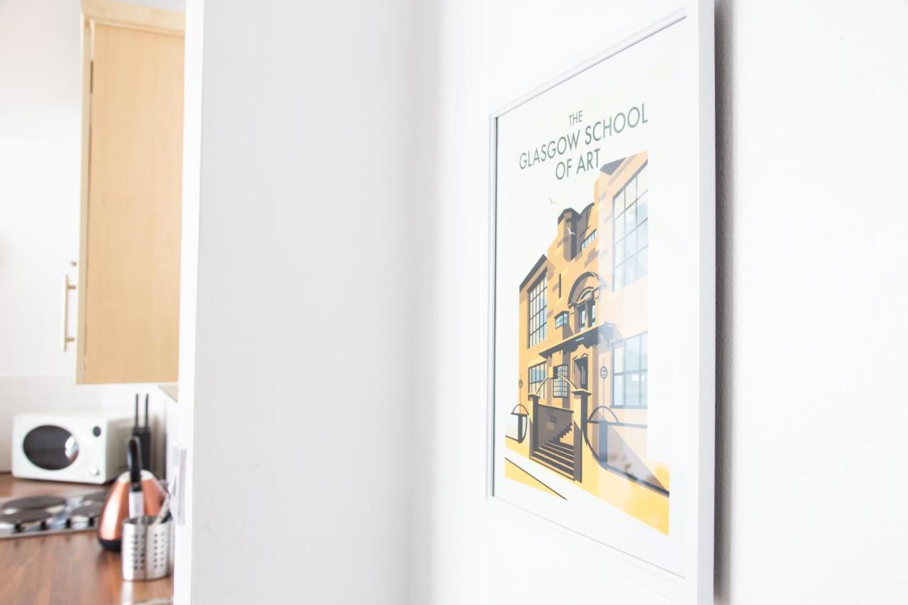 Modern Merchant City Apartment By George Square Glasgow Exteriér fotografie
